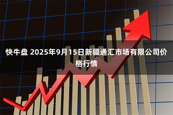 快牛盘 2025年9月15日新疆通汇市场有限公司价格行情