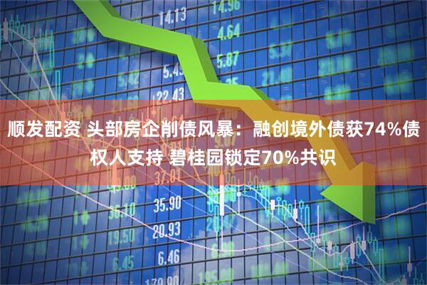 顺发配资 头部房企削债风暴：融创境外债获74%债权人支持 碧桂园锁定70%共识